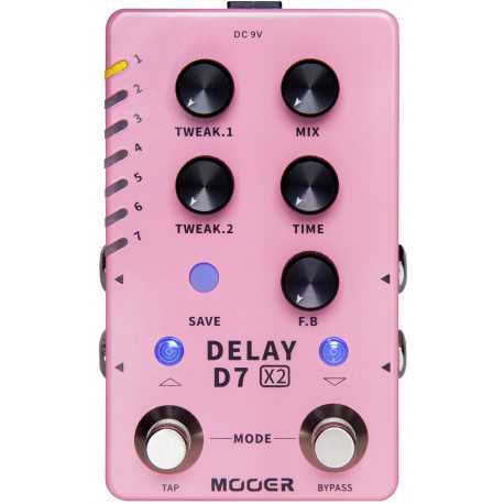 MOOER D7 X2 Delay