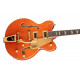 GRETSCH G5420T ELECTROMATIC CLASSIC HOLLOW BODY DOUBLE CUT LRL ORANGE STAIN