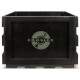 CROSLEY RECORD STORAGE CRATE BLACK