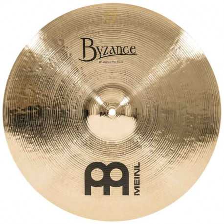 Meinl Byzance Brilliant 17" Medium Thin Crash (Meinl B17MTC-B)