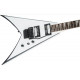 JACKSON JS32 AH KING V WHITE WITH BLACK BEVELS