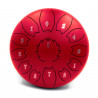 FZONE STD10I13N Red STEEL TONGUE DRUM