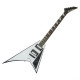 JACKSON JS32T RHOADS AH WHITE WITH BLACK BEVELS