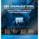 EBS SS-CM 6-STRINGS (25-128) STAINLESS STEEL