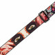 LEVY'S MP2CAL-002 2″ Poly Calaca Guitar Strap – Eyes