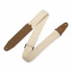 LEVY'S MC2PH-NAT 2″ Natural Cotton Pick Holder Guitar strap