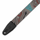 LEVY'S MP2DU-001 2″ Down Under Series Poly Guitar Strap - Bird and Snake