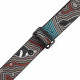 LEVY'S MP2DU-001 2″ Down Under Series Poly Guitar Strap - Bird and Snake