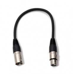 ROCKCABLE RCL30170 D6 Microphone Cable (0.3m)