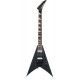 JACKSON JS32 AH KING V BLACK WITH WHITE BEVELS