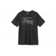 GIBSON CUSTOM LOGO T-SHIRT GRAY MEDIUM