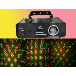 Layu Laser LAYU-T5300RGY 300mW RG Green Moving Twinkling Star Laser