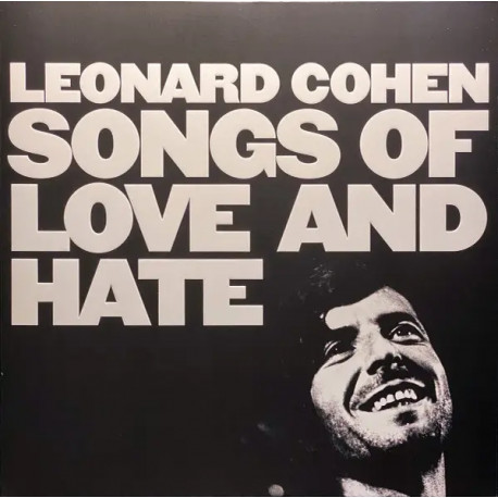 LP Leonard Cohen: Songs Of Love And Hate - White Opaque Vinyl