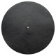 Audio Anatomy Slipmat Leather - Black - Diameter 295Mm - Thickness 1,5Mm