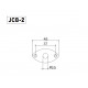 GOTOH JCB-2 C Jack Cover (Chrome)
