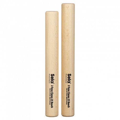 SELA SE 286 2-TONE CLAVES 25 BEECH