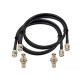 OMNITRONIC Antenna Cable BNC Set 5 m