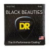DR Strings BLACK BEAUTIES Electric - Light Heavy (9-46)
