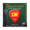 DR Strings DRAGON SKIN Acoustic - Light (12-54)