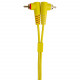 UDG SET RCA STRAIGHT-RCA ANGLED YELLOW 3M (U97005YL)