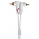 UDG SET RCA STRAIGHT-RCA ANGLED WHITE 3M (U97005WH)