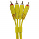 UDG SET RCA - RCA YELLOW 3M (U97003YL)