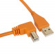 UDG UDG ULTIMATE AUDIO CABLE USB 2.0 A-B ORANGE ANGLED