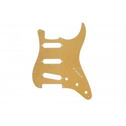 FENDER PICKGUARD FOR STRAT S/S/S 11-HOLE GOLD ANNODIZED