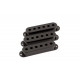 FENDER STRATOCASTER PICKUP COVER SETS BLACK