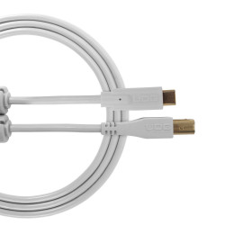 UDG ULTIMATE AUDIO CABLE USB 2.0 C-B WHITE STRAIGHT 1,