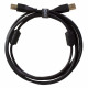 UDG ULTIMATE AUDIO CABLE USB 2.0 A-B BLACK STRAIGHT 1M