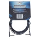 Rockboard Flat Instrument Cable, Angled/Angled (300 cm)