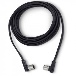 Rockboard Flat MIDI Cable Black, 500 cm (RBO CAB MIDI 500 BK)