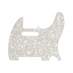FENDER 8-HOLE MOUNT MULTI-PLY TELECASTER PICKGUARDS WHITE AGED PEARLOID