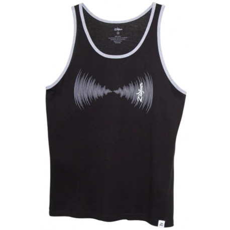 ZILDJIAN MUSCLE TANK BLACK UNISEX LARGE