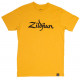 ZILDJIAN CLASSIC LOGO GOLD T-SHIRT LARGE