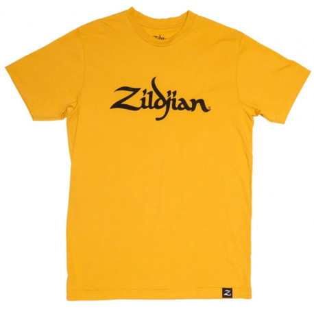 ZILDJIAN CLASSIC LOGO GOLD T-SHIRT LARGE