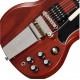 GIBSON SG STANDARD '61 FADED MAESTRO VIBROLA VINTAGE CHERRY