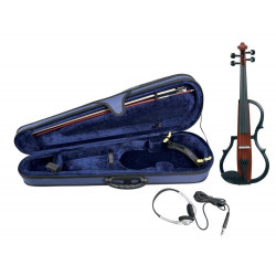 ﻿GEWA E-Violine 4/4 (Red Brown) 401.645
