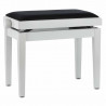 GEWA Piano Bench Deluxe White Matt (130.020)