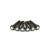 GRAPH TECH PP-2044-00 TUSQ Bridge Pins 4mm Black / Mother-of-Pearl (6 Pcs)