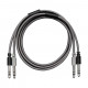 Elektron Twin Balanced Audio Cable, 450 cm