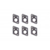 GRAPH TECH PRT-952-217-B0 Premium Plates For F Style Screw Hole - Black