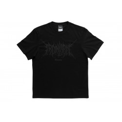 IBANEZ IBAT011M T-Shirt Iron Label Black M Size