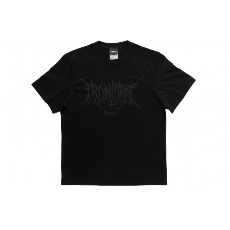 IBANEZ IBAT011S T-Shirt Iron Label Black S Size