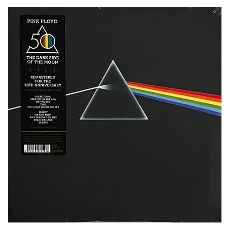 LP Pink Floyd: The Dark Side Of The Moon - 50Th Anniversary