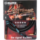 KLOTZ LA-GRANGE INSTRUMENT CABEL ANGLED BLACK 3M