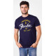 FENDER T-SHIRT BAJA BLUE M