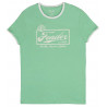 FENDER T-SHIRT BEER LABEL MEN'S RINGER SEA FOAM GREEN XL