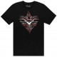 FENDER T-SHIRT CUSTOM SHOP PINSTRIPE BLACK L